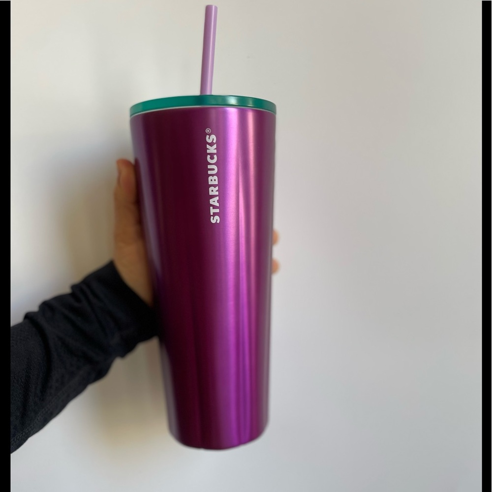 Starbucks Purple Puffy SS Venti Tumbler